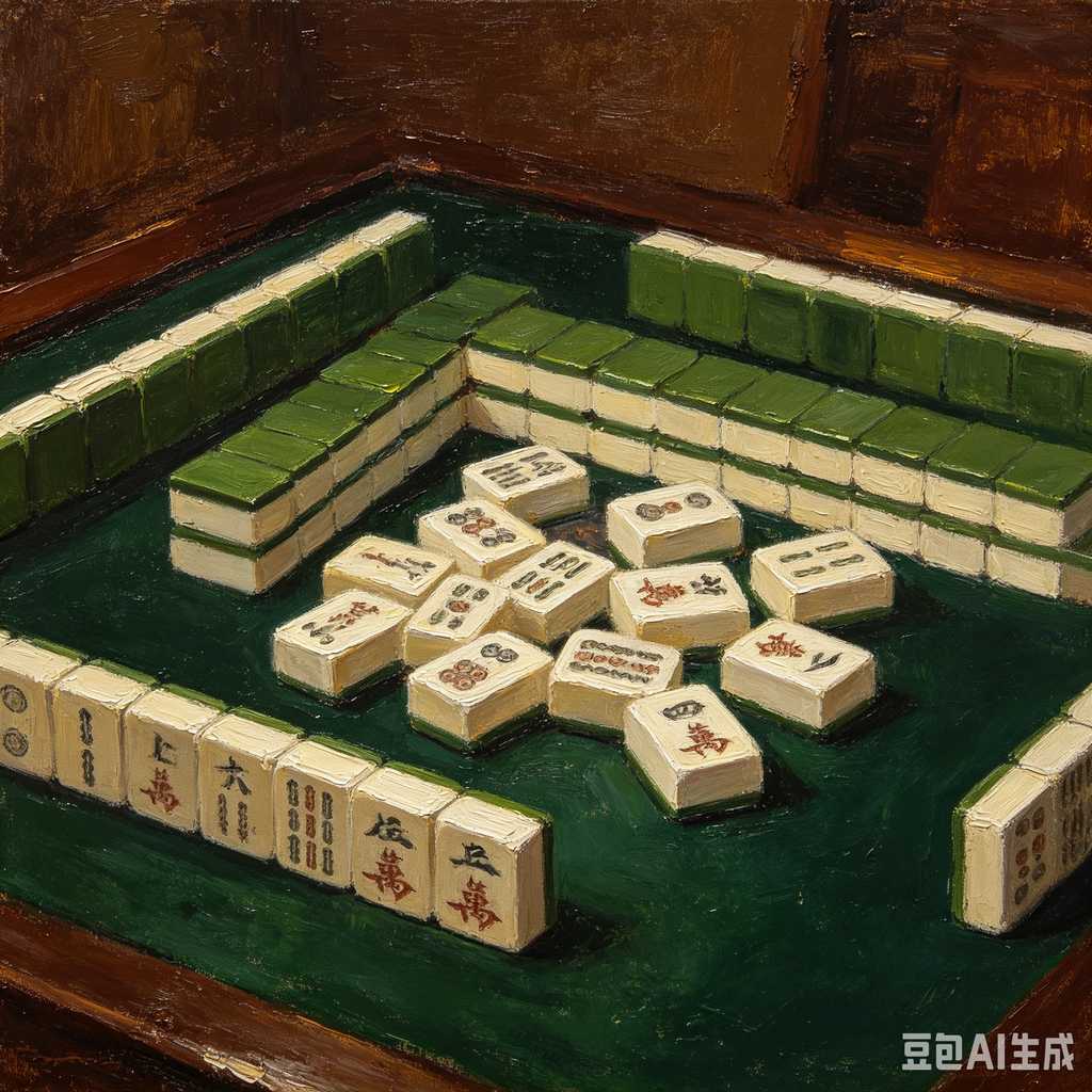 modern minimalist mahjong set
