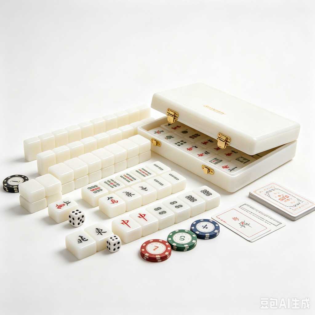 matte texture mahjong set